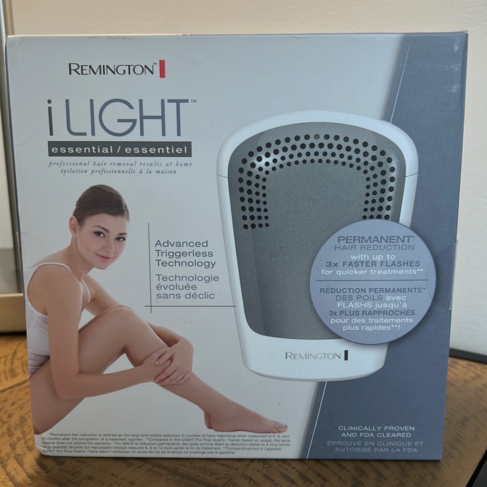 BNWOT Remington iLIGHT® Essential Hair Removal System
